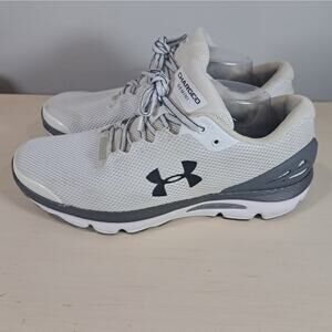 Under Armour Men's Charged Gemini Size 11 White Gray